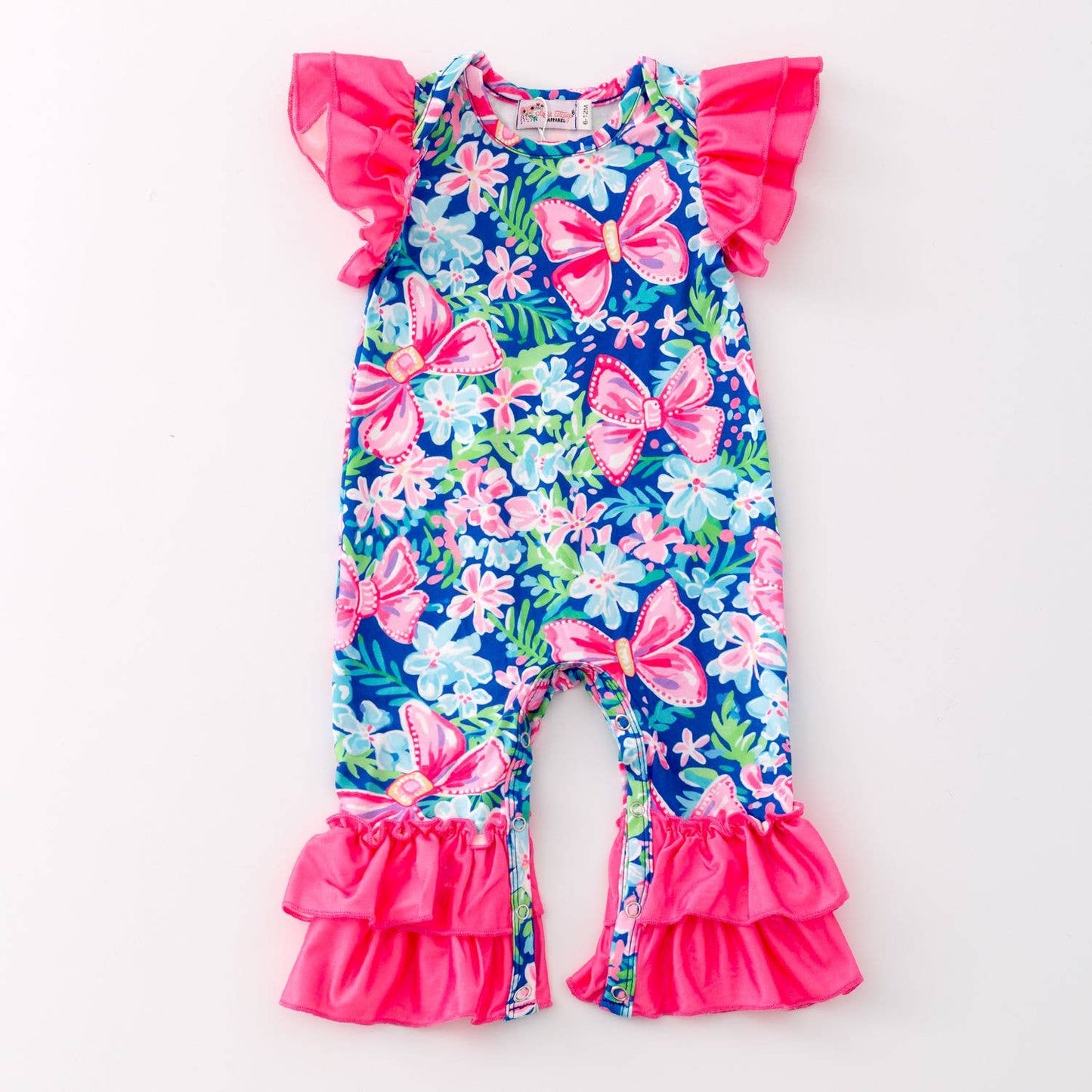 Royal Coquette Baby Romper