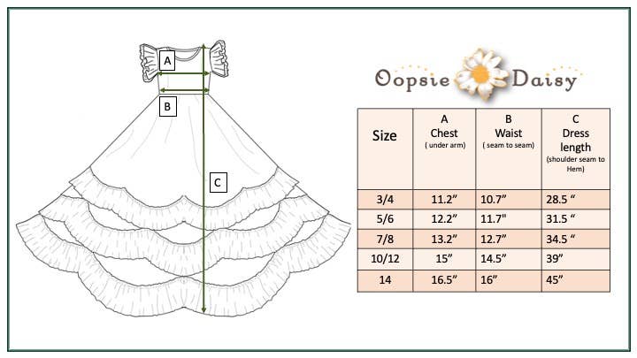 Kids Light Peach Floral Flutter Sleeve Ruffles Spring Dress 046