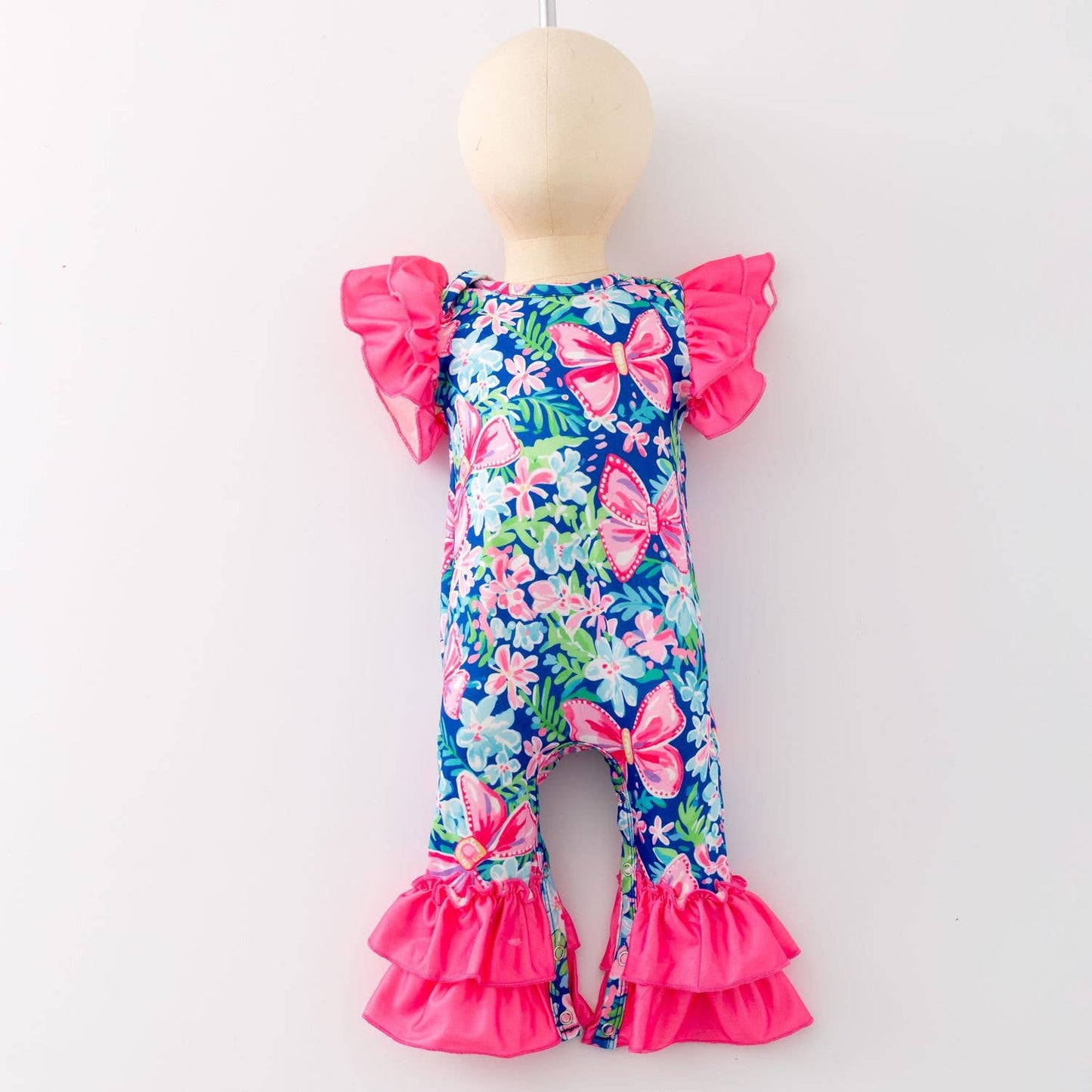 Royal Coquette Baby Romper