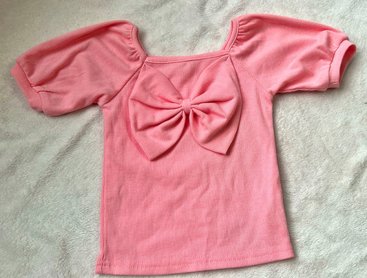 Pink Bow Blouse