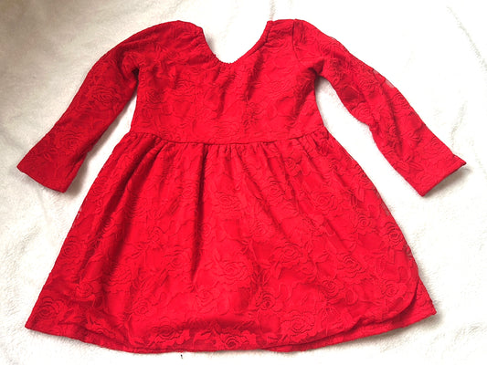 Red and Rosie Dress