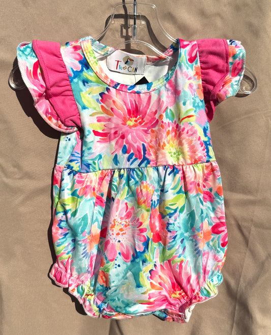 Coral Romper